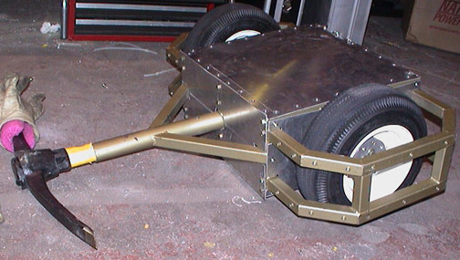 Competitor "Goldie" at BattleBots 5.0