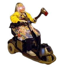 Competitor "Granny's Revenge II" at Robot Wars: The Sixth Wars