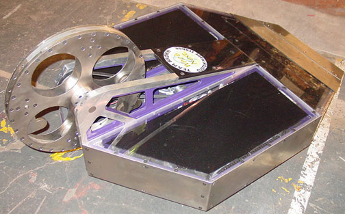 Competitor "Greenspan" at BattleBots 5.0