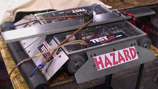 Competitor "Hazard" at BattleBots 5.0