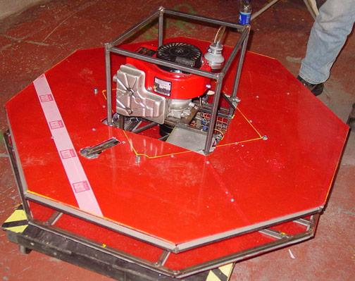 Competitor "Hi Speed Come-A-Parts" at BattleBots 5.0