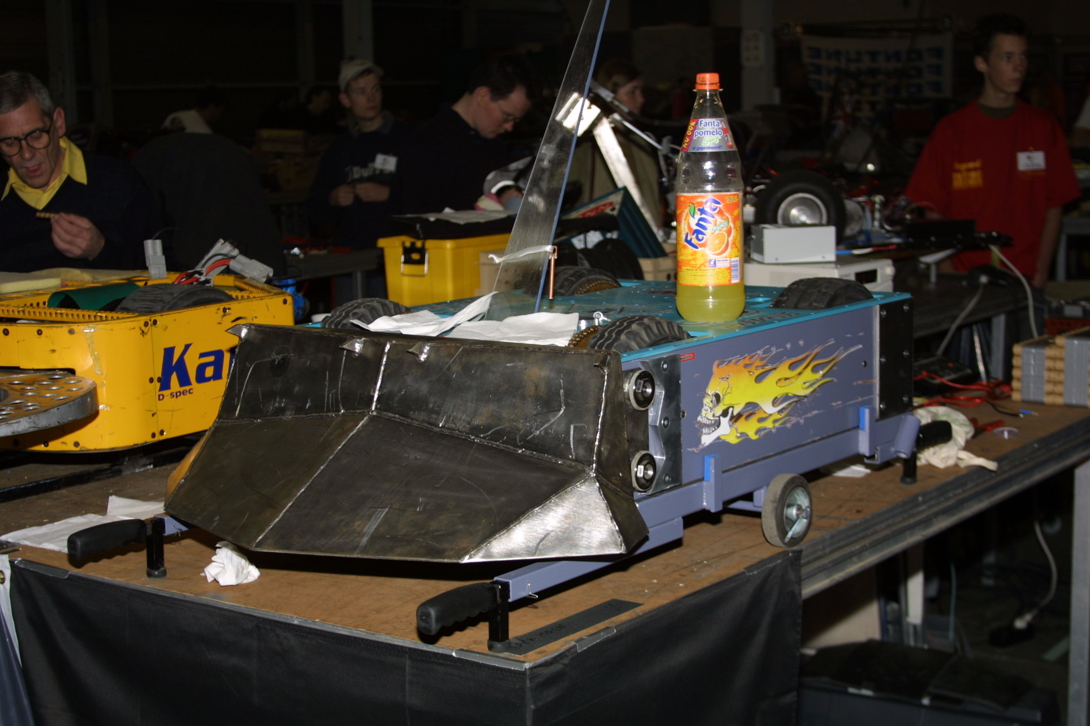 Competitor "Black Hole II" at Dutch Robot Games II