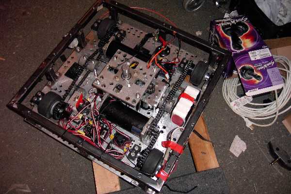 Competitor "Angry Scotsman" at BattleBots IQ 2003