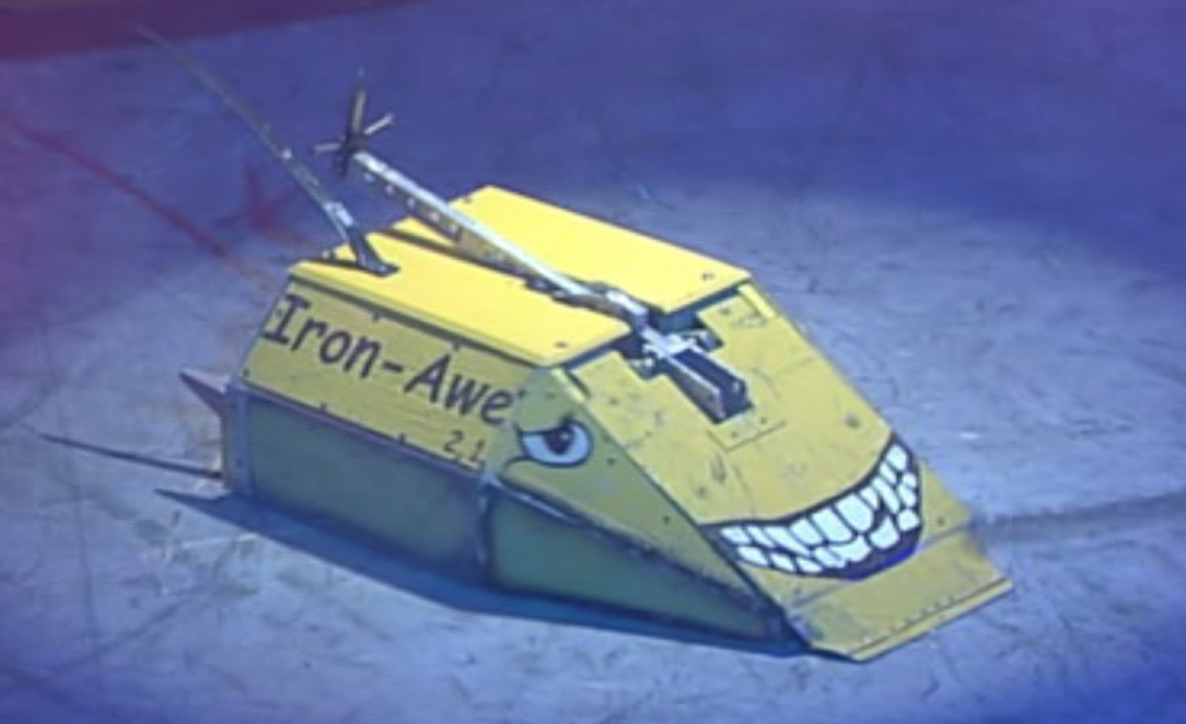 Competitor "Iron-Awe 2.1" at Robot Wars: The Seventh Wars