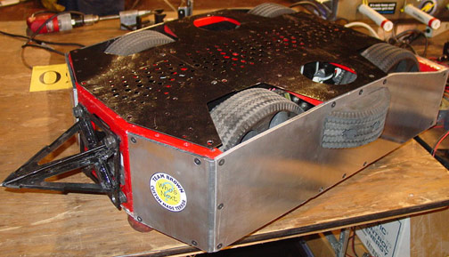 Competitor "Jack Rabbit" at BattleBots 5.0