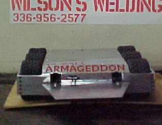 Competitor "Armageddon" at North Carolina Robot Street Fight III