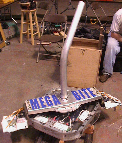 Competitor "Megabite" at BattleBots 5.0