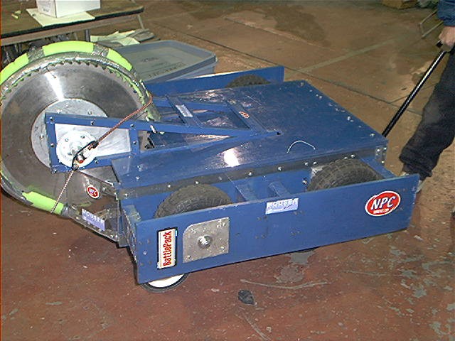 Competitor "Mike-da-Drum" at BattleBots 5.0