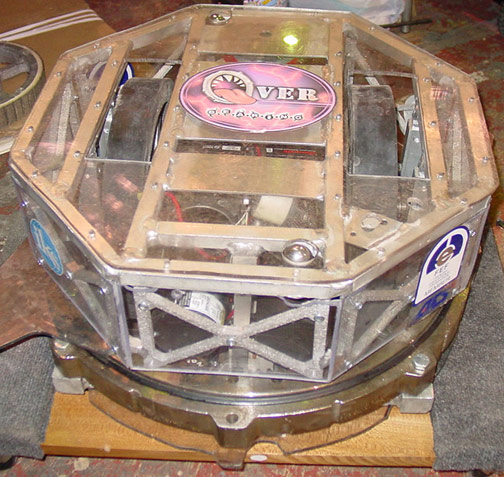 Competitor "Overbearing" at BattleBots 5.0