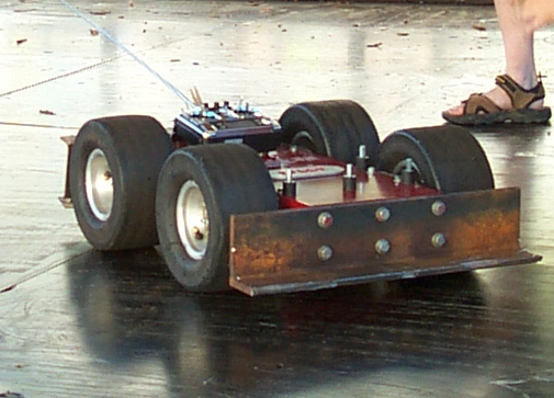 Competitor "Polly Prissypants" at Robot Assault 2003