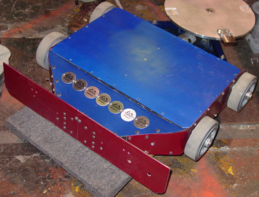 Competitor "Twin Paradox" at BattleBots 5.0