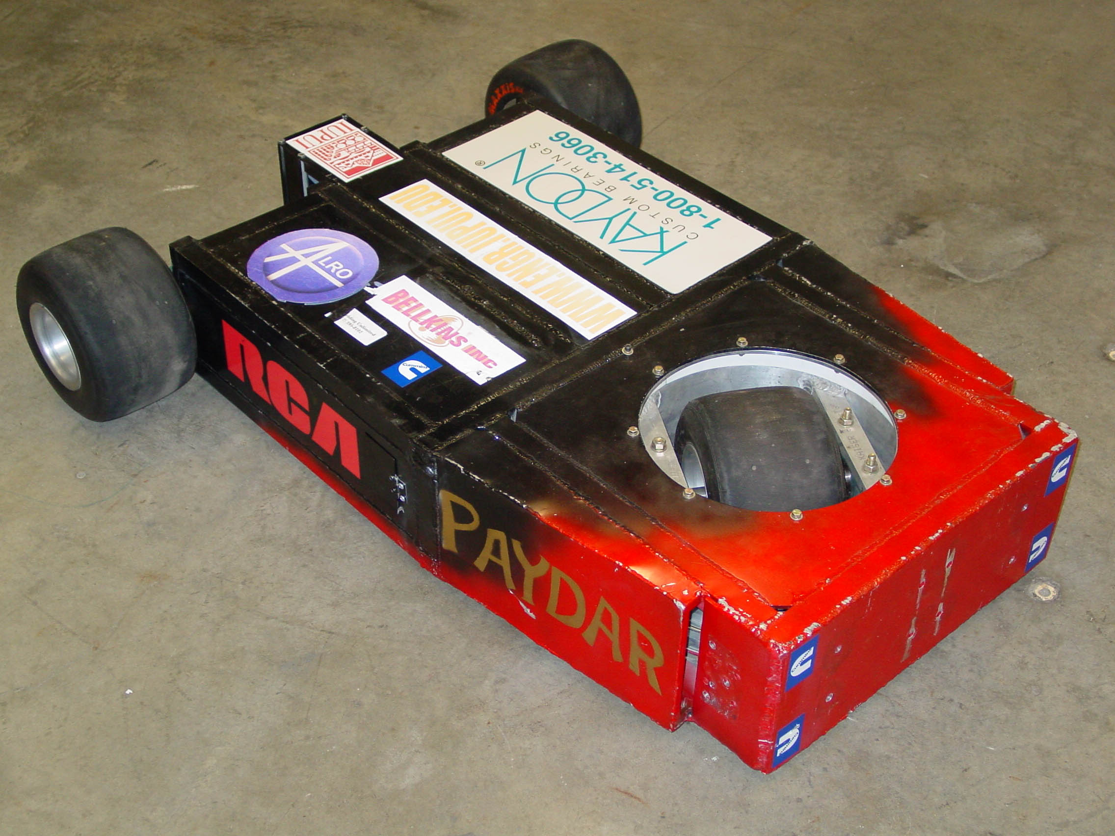 Competitor "Paydar" at BattleBots 5.0