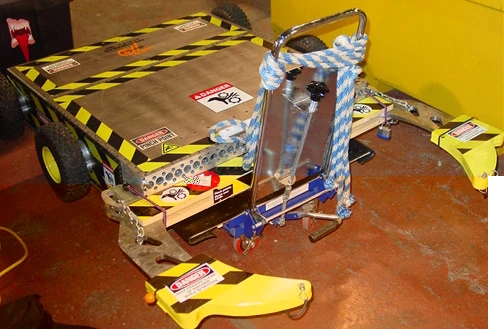 Competitor "Pinch Point" at BattleBots 5.0