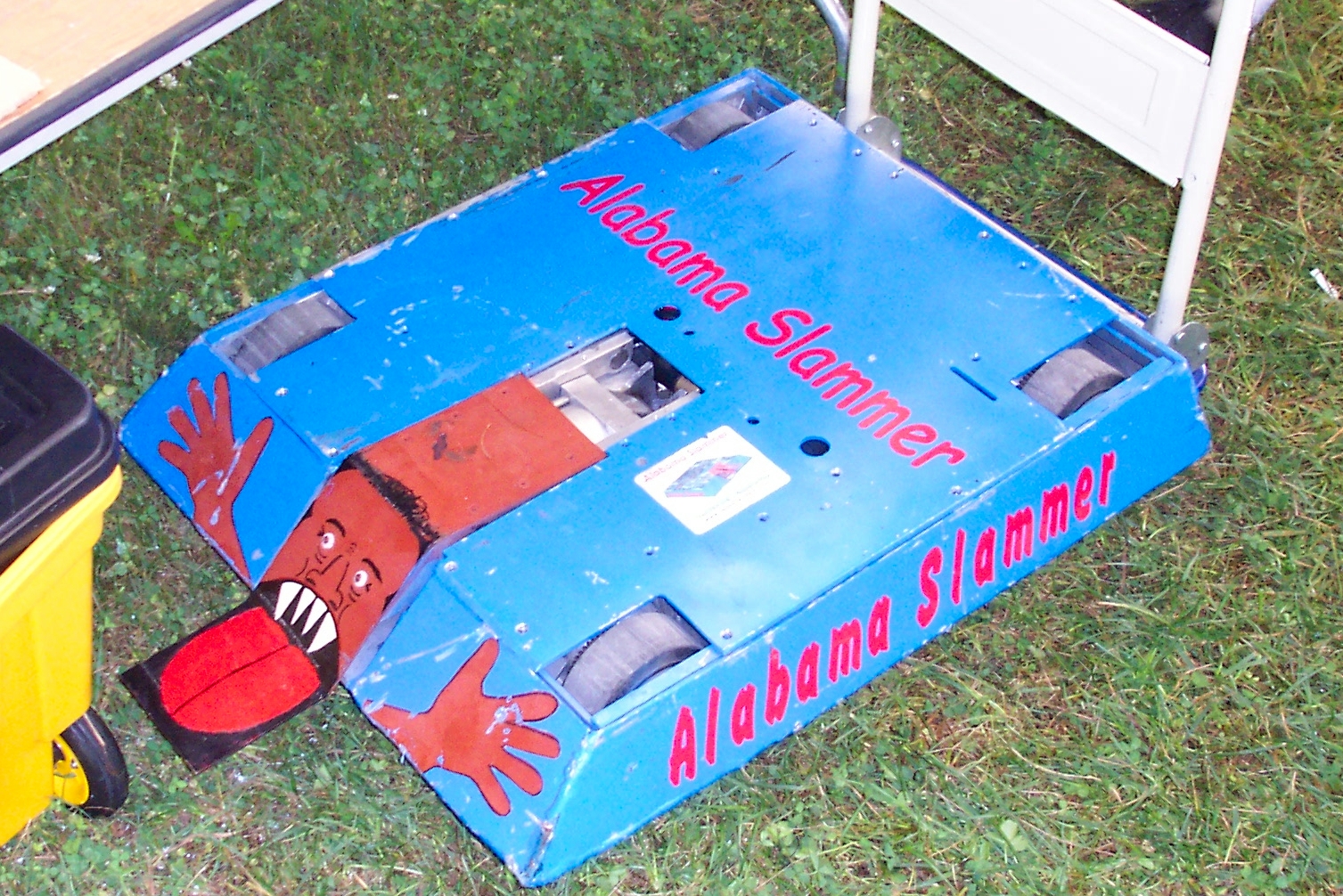 Competitor "Alabama Slammer" at Robot Assault 2003