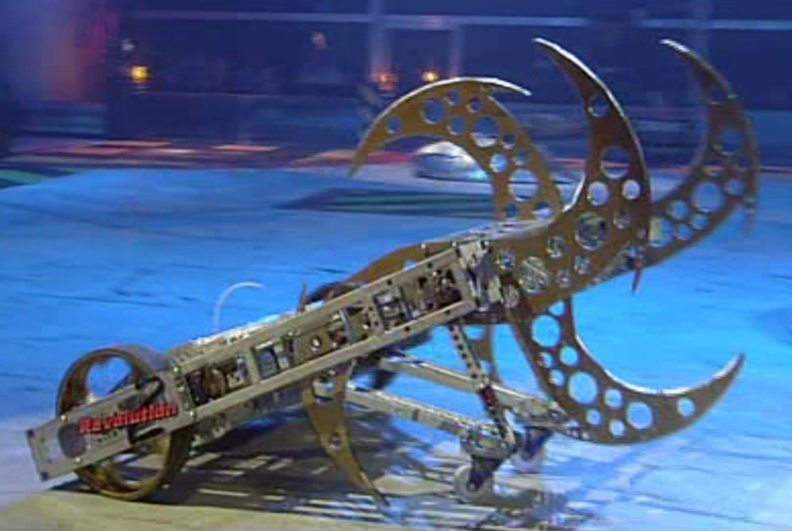 Competitor "Revolution 2" at Robot Wars: The Sixth Wars