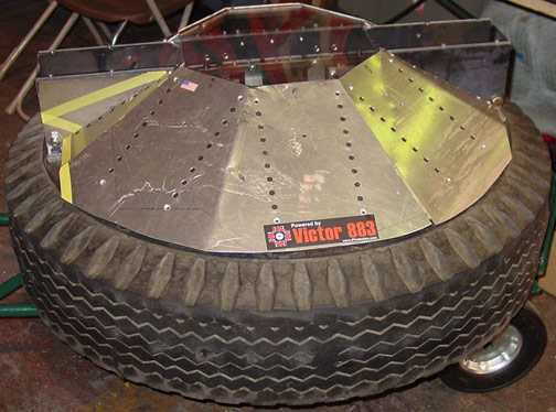 Competitor "Road Rage" at BattleBots 5.0