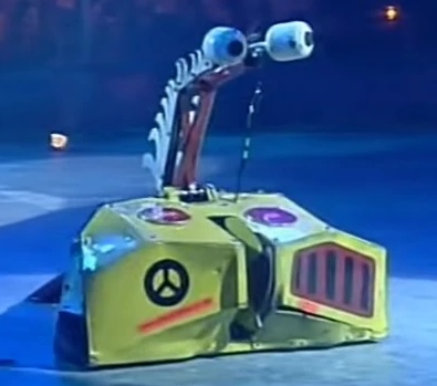 Competitor "Robochicken" at Seventh Wars Qualifiers