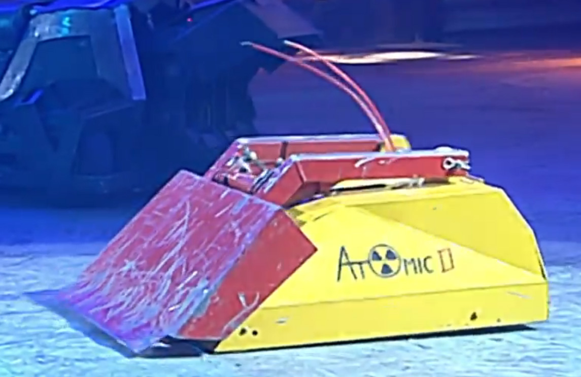 Competitor "Atomic" at Robot Wars: The Seventh Wars