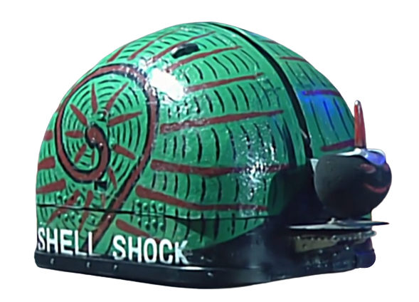 Competitor "Shell Shock" at Robot Wars: The Seventh Wars