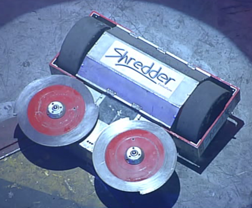 Competitor "Shredder Evolution" at International Robot Rumble 2003