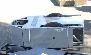 Competitor "Silver Bullet" at RobotMeet 2003 - Gothenburg