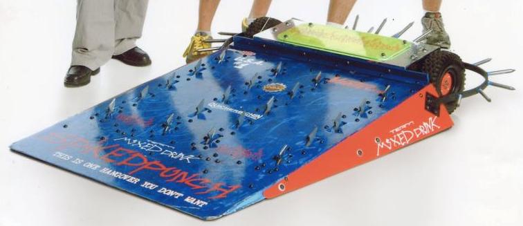 Competitor "SpikedPunch" at BattleBots 5.0