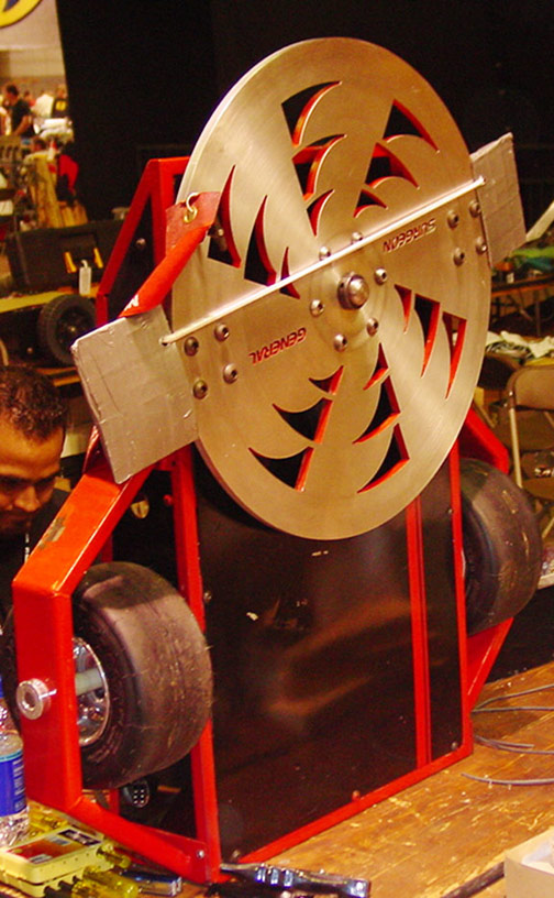 Competitor "Surgeon General" at BattleBots 5.0