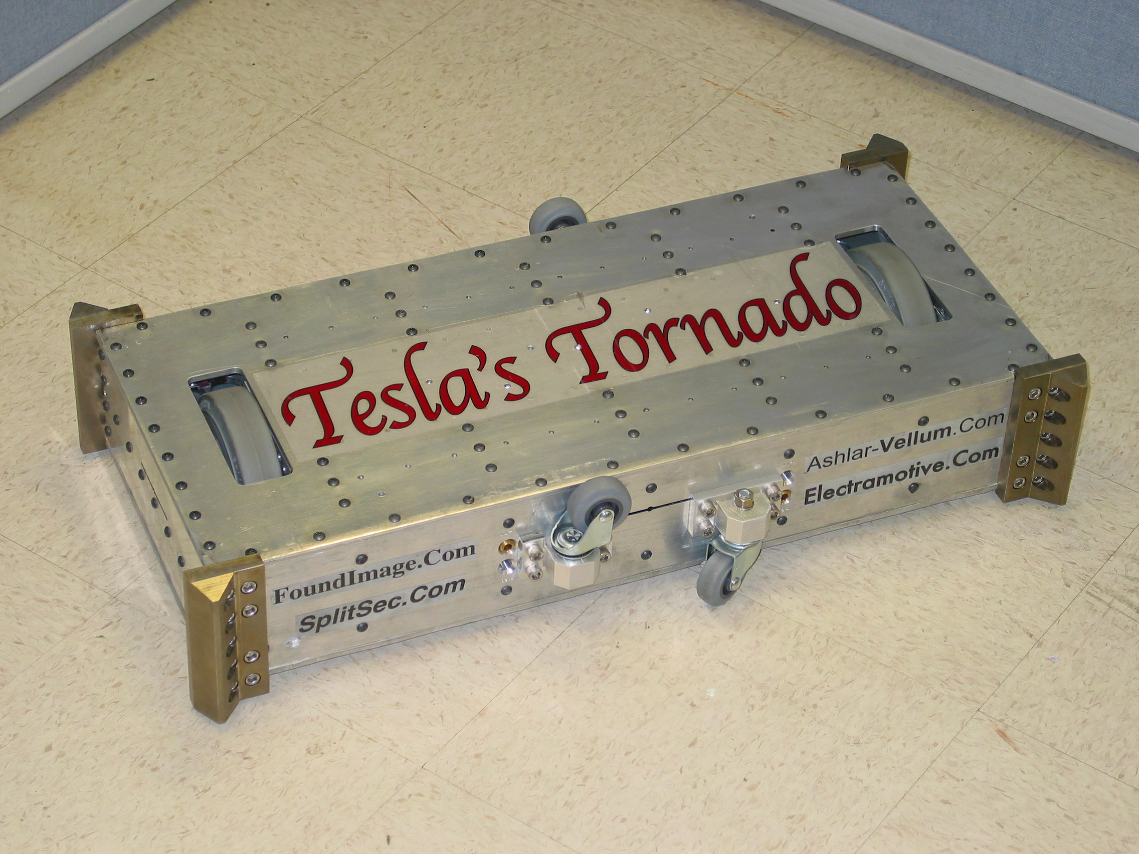 Competitor "Tesla's Tornado" at Steel Conflict 2