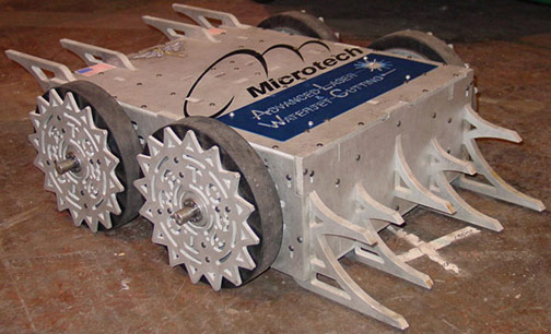 Competitor "T.O.D.D." at BattleBots 5.0