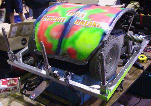 Competitor "Trippy" at BattleBots 5.0