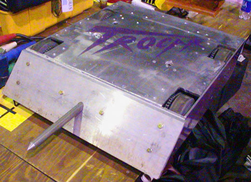 Competitor "Trocar" at BattleBots 5.0