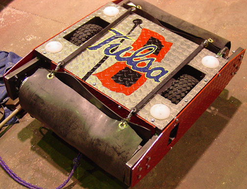 Competitor "Tulsa Hurricane" at BattleBots 5.0