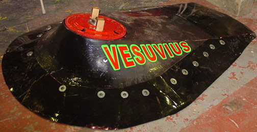 Competitor "Vesuvius" at BattleBots 5.0