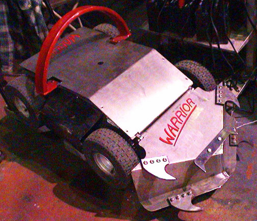 Competitor "Warrior" at BattleBots 5.0