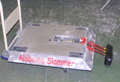 Competitor "Alabama Slammer" at North Carolina Robot Street Fight IV