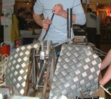 Competitor "M.O.S." at Dutch Robot Games II