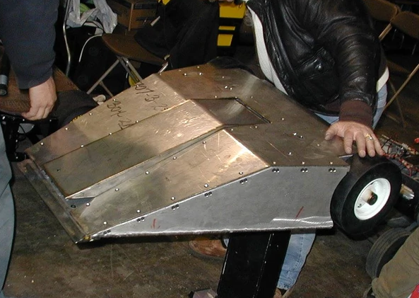 Competitor "Big Betty" at BattleBots 5.0