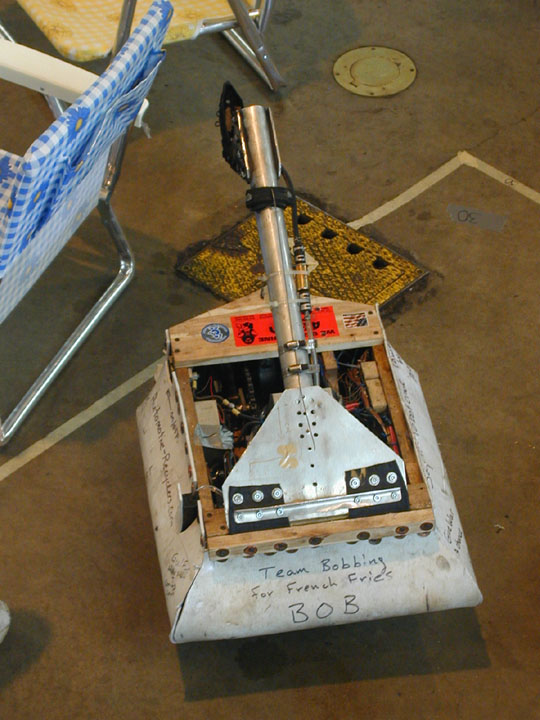 Competitor "Bob" at Mechwars IV