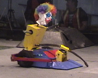 Competitor "Conquering Clown" at Mechwars VI