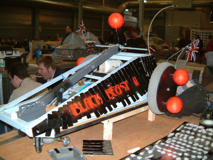 Competitor "Black Beast II" at Dutch Robot Games II