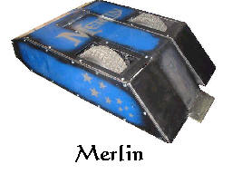 Competitor "Merlin" at Welsh Robot Show Aberystwyth 2004