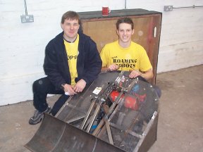 Competitor "Ripper 3" at International Robot Rumble 2003