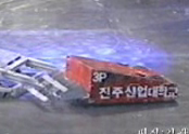 Competitor "3P" at 2nd Korea Robot Wars: 2005