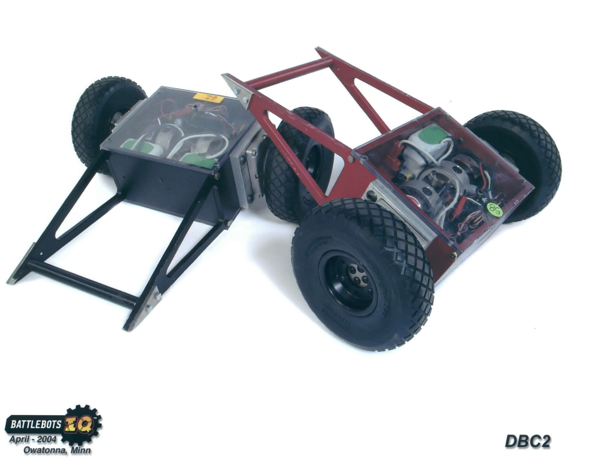 Competitor "DBC2" at BattleBots IQ 2004