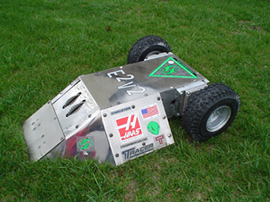 Competitor "E2V2" at BattleBots IQ 2005