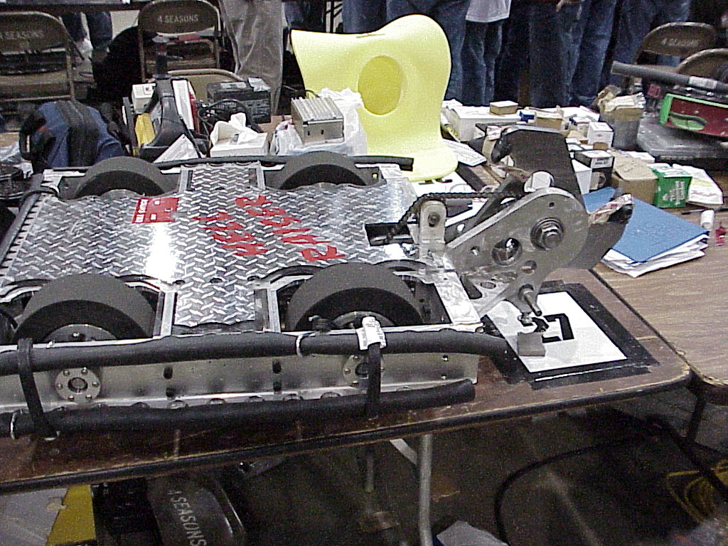 Competitor "Hell Raiser" at BattleBots IQ 2004