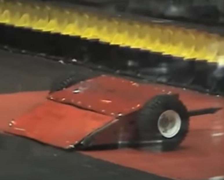 Competitor "Mario" at BattleBots IQ 2005