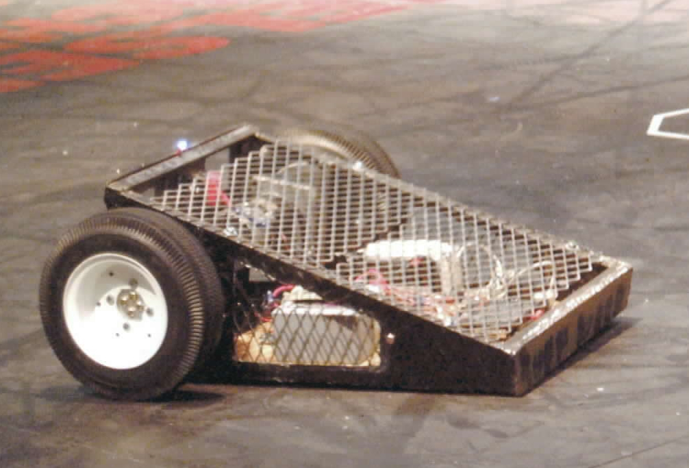 Competitor "RuFF RidEr" at BattleBots IQ 2004