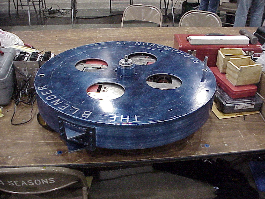 Competitor "The Blender" at BattleBots IQ 2004