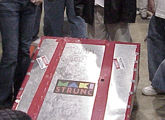 Competitor "Tommibot" at BattleBots IQ 2004